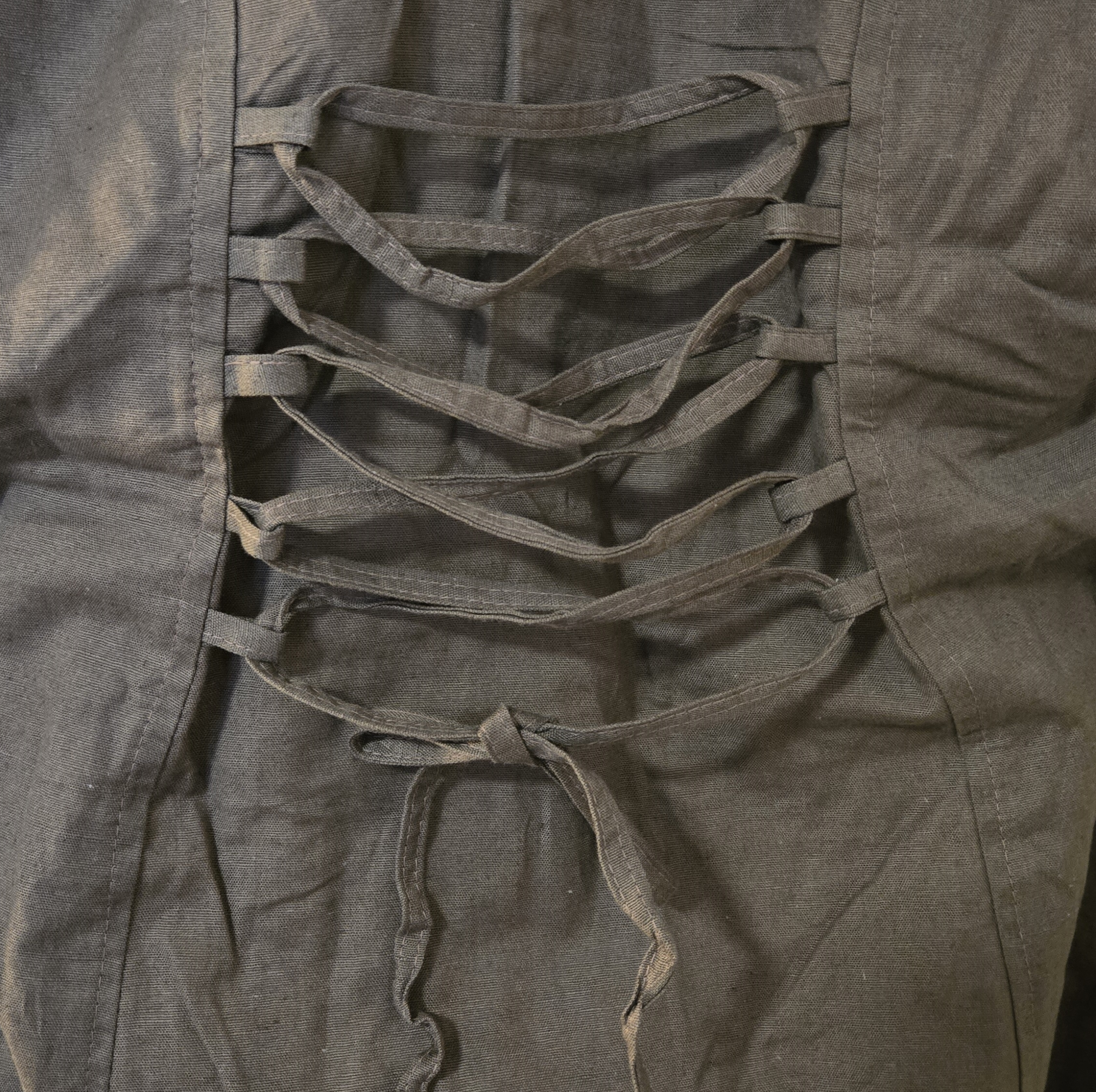 Mittelalterkleid braun/beige – Bild 4