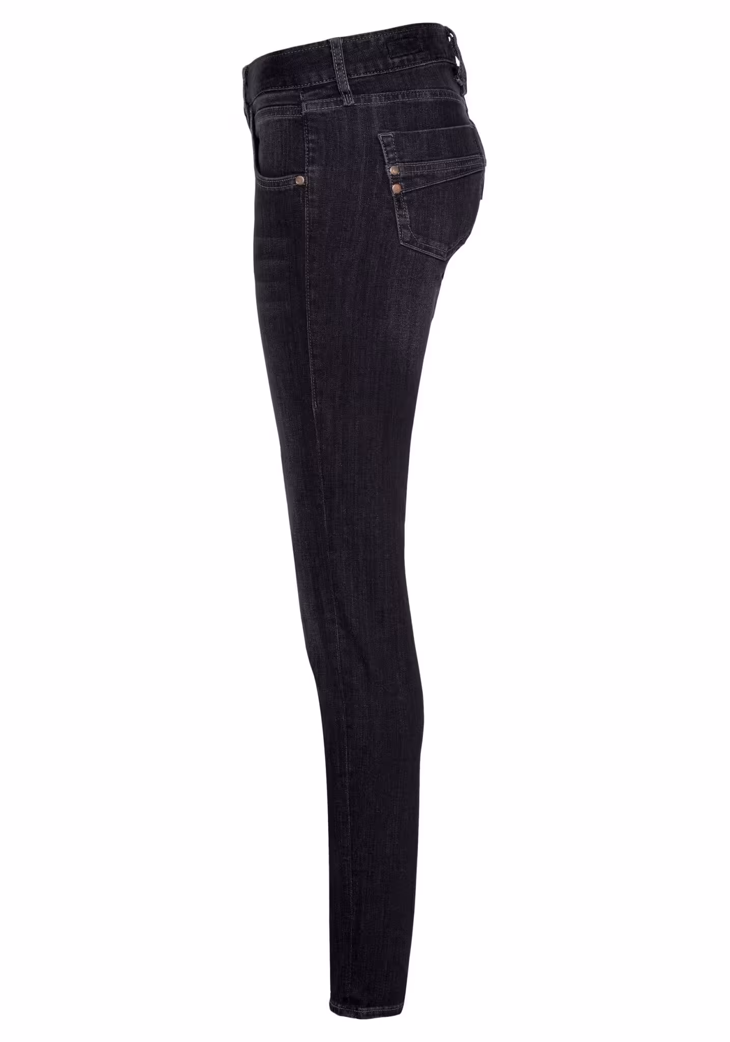Herrlicher Slim-fit-Jeans DORO SLIM, in lamp black, W25xL32 – Bild 4