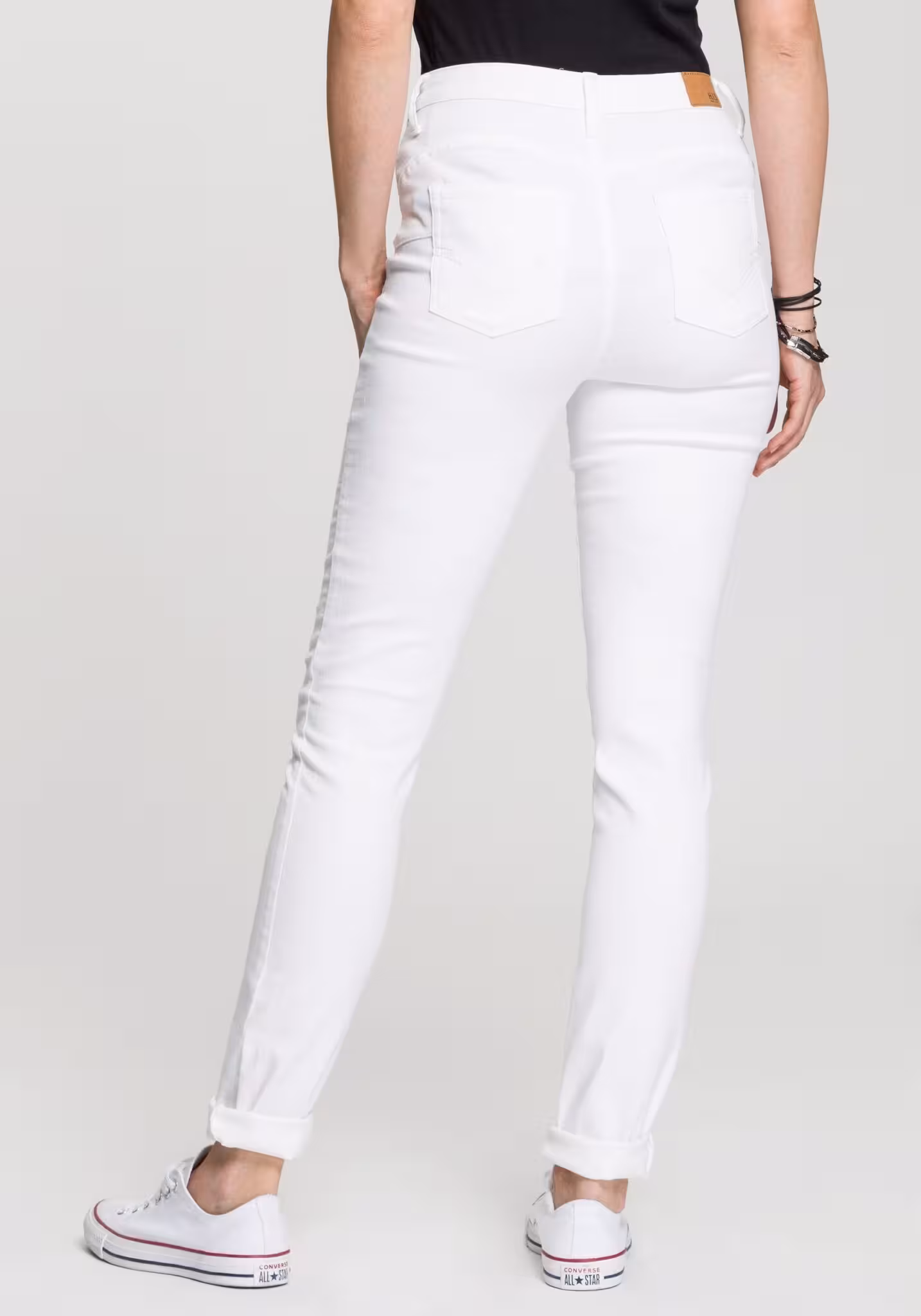 H.I.S. Skinny-fit-Jeans Shaping High-Waist, in Weiß, W36xL30 – Bild 4