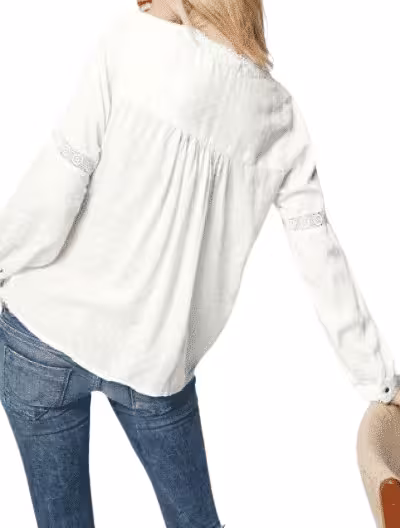 LTB Schlupfbluse JOKIRE, in Weiß, Größe 38 – Bild 5