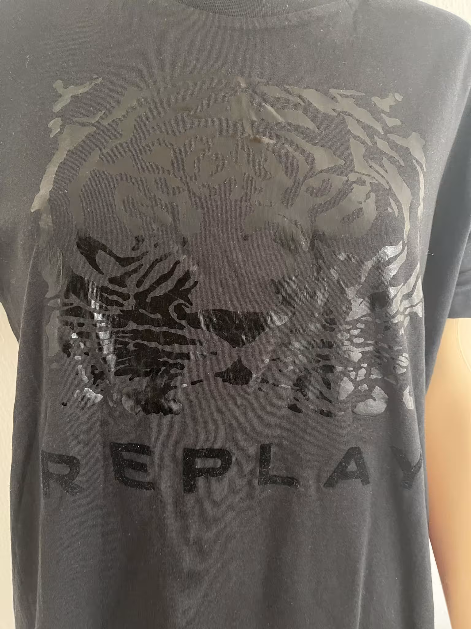 Replay T-Shirt Black Beauty, in Schwarz, Gr. M – Bild 3
