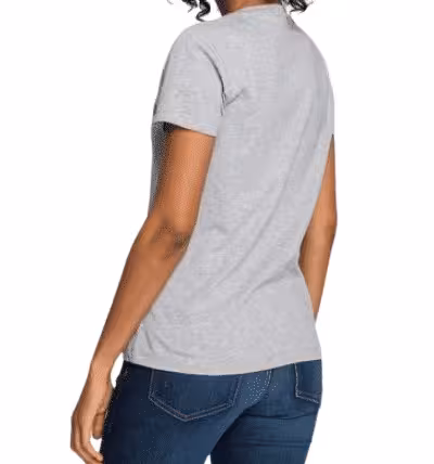 Tommy Hilfiger HERITAGE CREW NECK TEE, in Light Grey Heather, Größe L – Bild 5