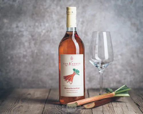 Van Nahmen Saft – Frambozen Rhabarbernektar