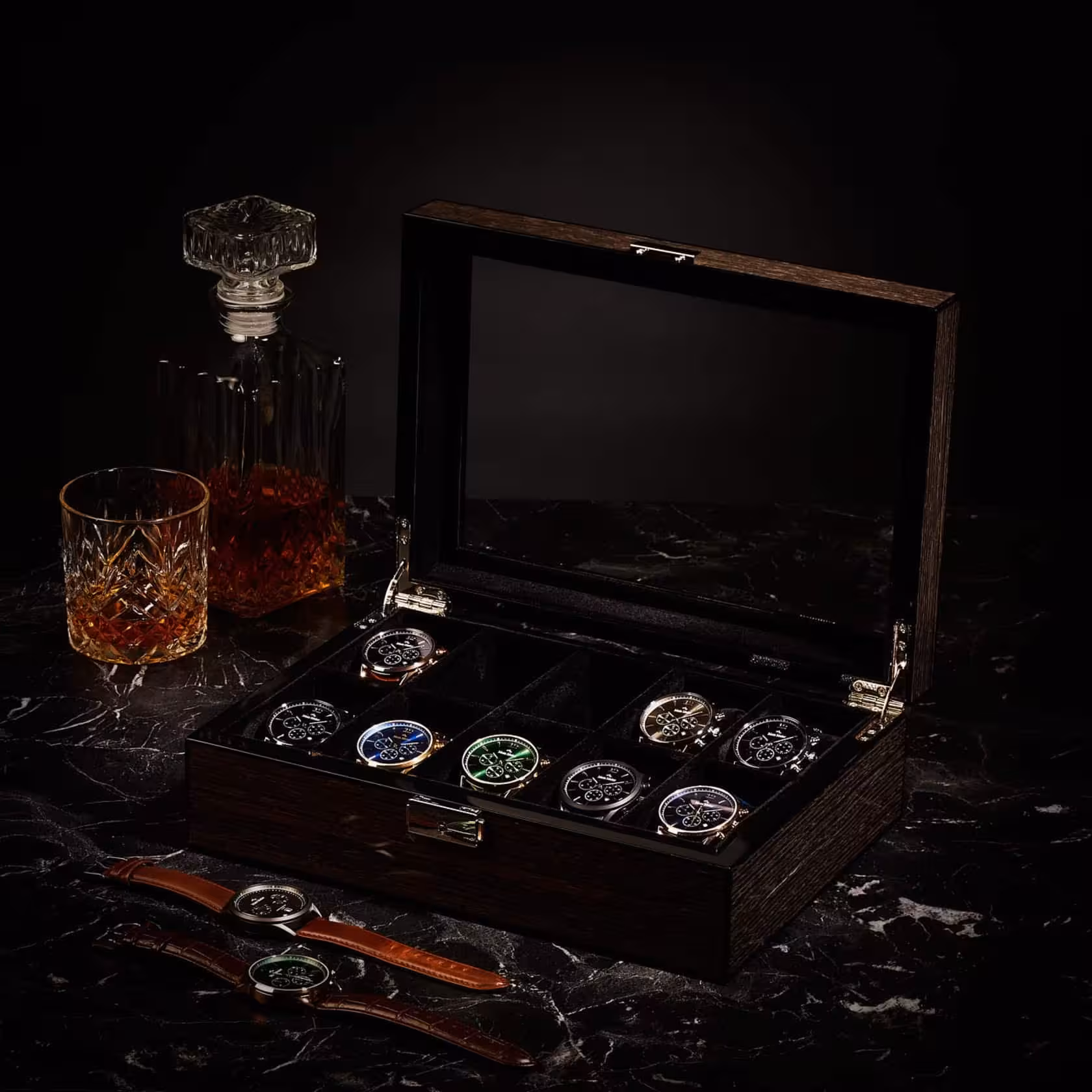 Mont Meier - Mont Font 10 Uhren box - Grau – Bild 6