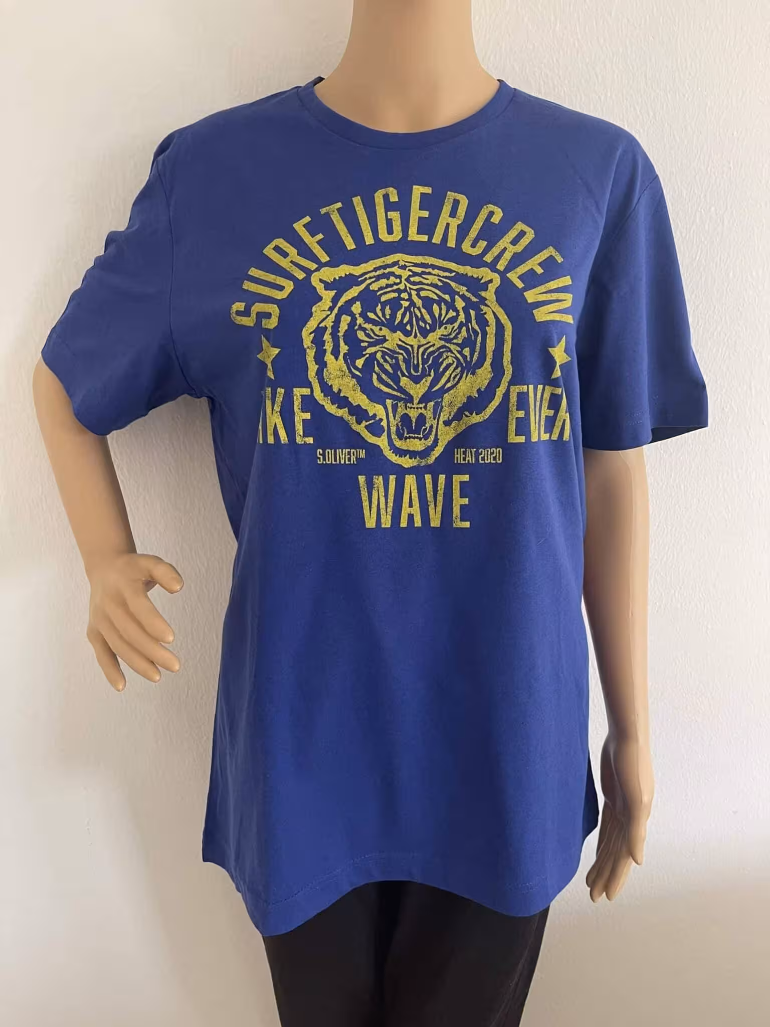 s.Oliver T-Shirt mit Front-Print, in Iris Blue, Bunt, Gr. L – Bild 2